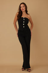 Classy Two Piece Sets With Oval Crystal Stone