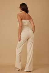 Classy Two Piece Sets With Oval Crystal Stone